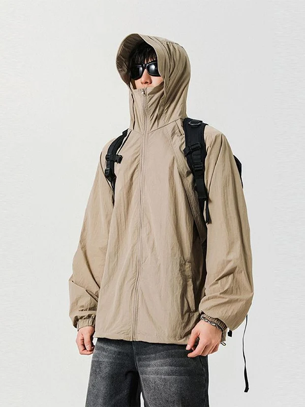 

Легкая летняя мужская одежда из ледяного шелка для активного отдыха с защитой от УФ-излучения, быстросохнущая, для горного велоспорта