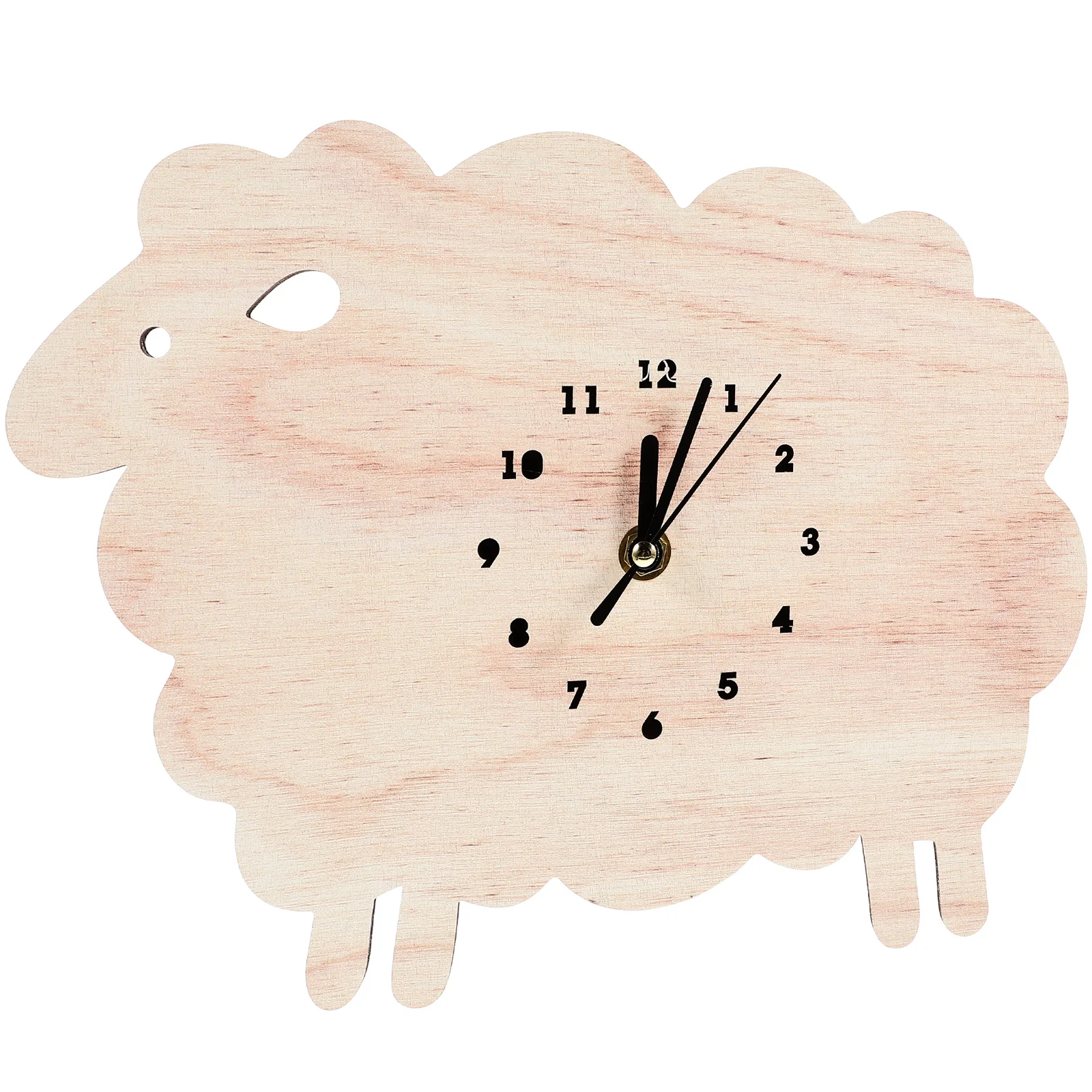 

Sheep Children'S Room Cartoon Animal Silent Bedroom Decor White Operated Safe Design Wall Hanging Decor For Living Room