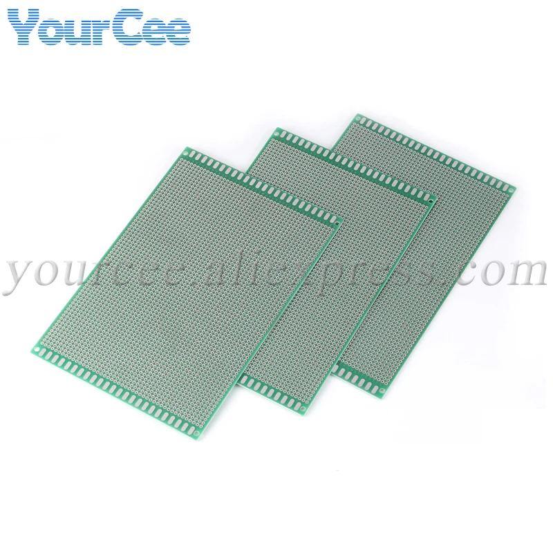 12*18CM Universal Printed Circuit Board Single Sided Copper Prototype PCB DIY 2.54mm 12x18cm Breadboard Plate 120*180mm