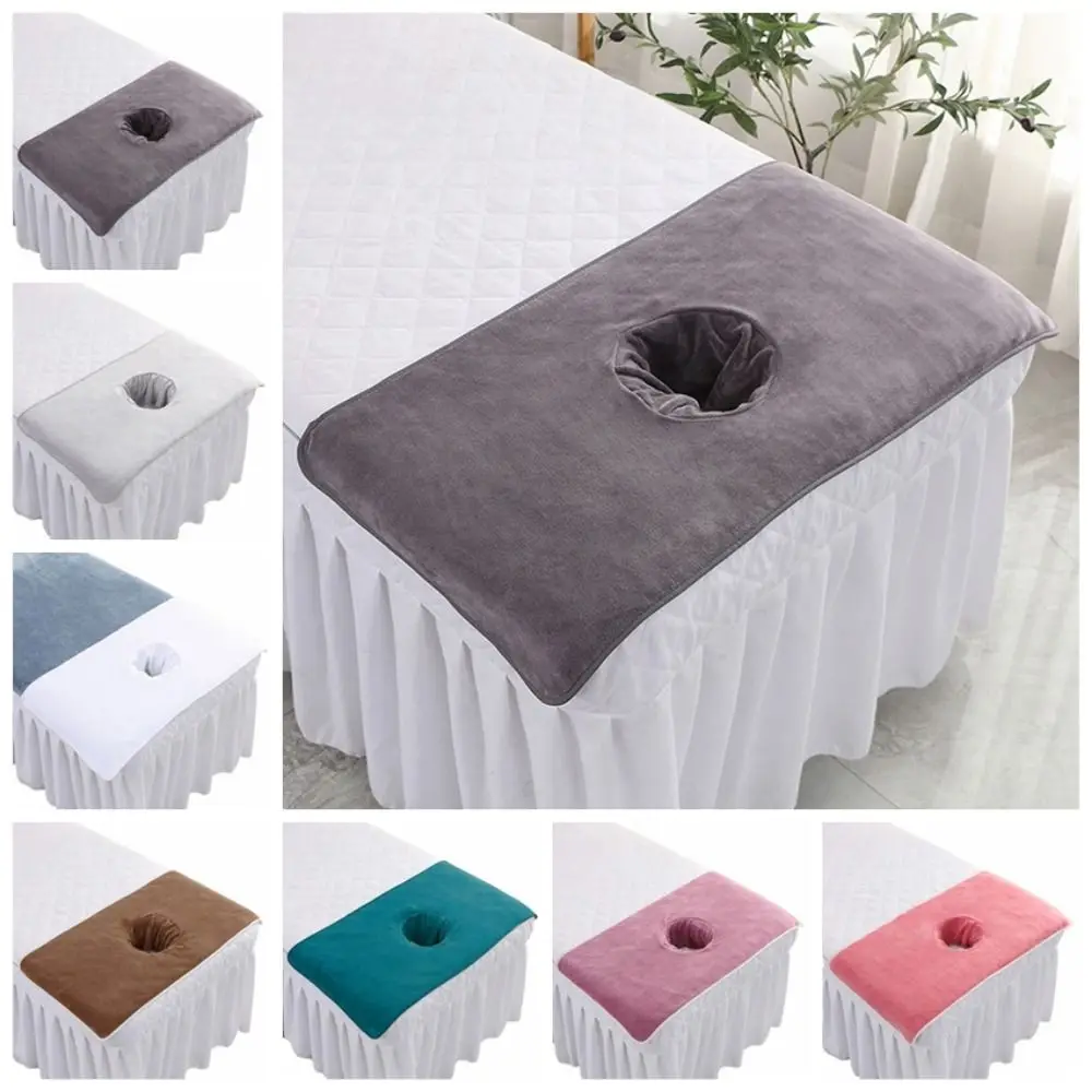 Thickened Massage Face Towel Soft Comfortable Beauty Salon Towel Breathable Reusable Headrest Pads Household Supplies