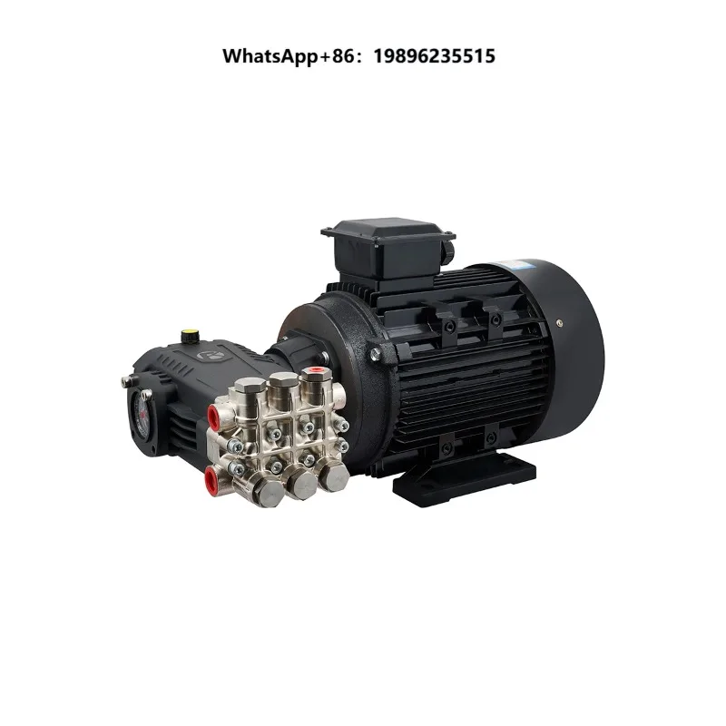 Electric High Pressure Car Washer Pump  with Motor 40lpm 300 150bar  Triplex Plunger with Motor Jet Washer