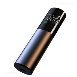 ANMU Automatic Alcohol Tester Electronic Breathalyzer LED Display Portable Rechargeable Mini Alcoholimeter Detector Tool