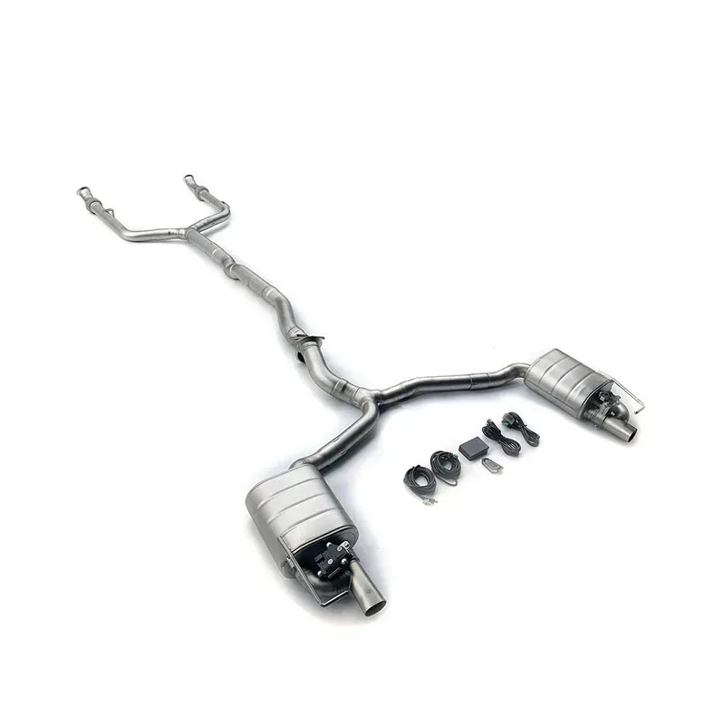 Factory Hot Selling Tuning Exhausted Systems Car Catback Exhaust System Valve Electric Exhaust Pipes for   C43