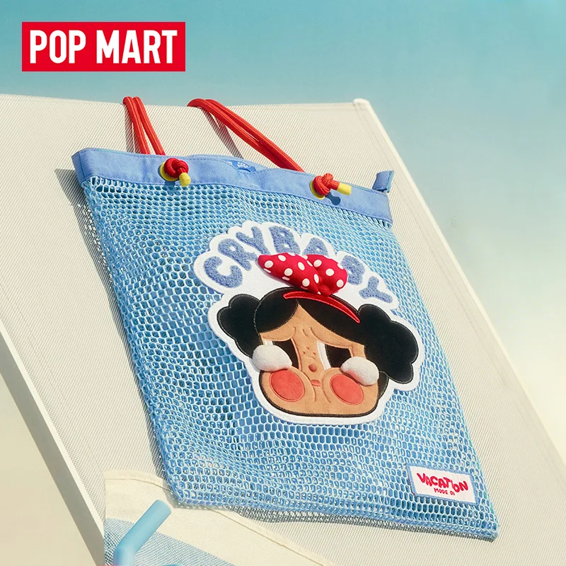 

POPMART CRYBABY режим отпуска на серии, сумка на одно плечо, слепая коробка, сумка для догадок, оригинальные игрушки, куклы, милые аниме-фигурки, украшения