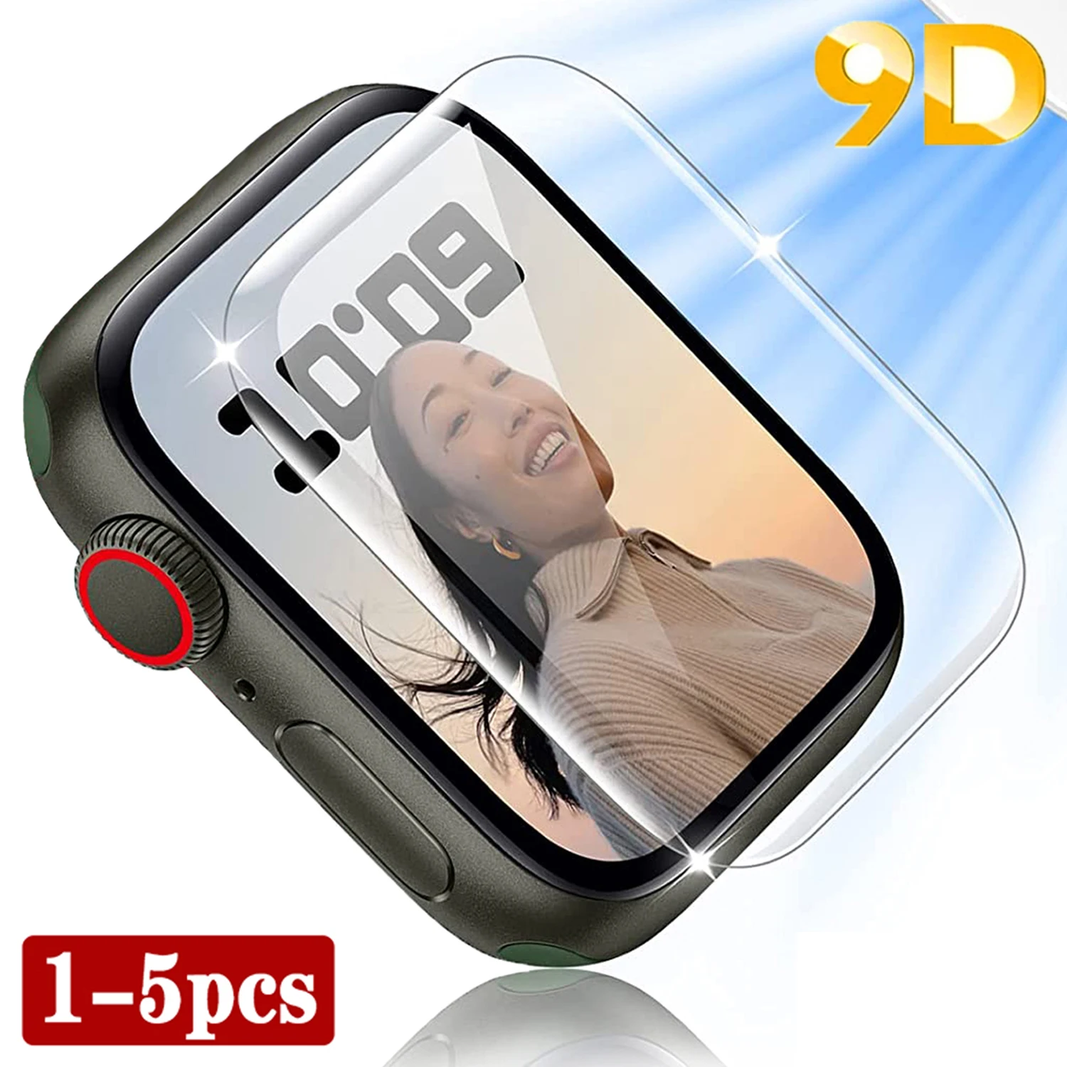 Película protectora de pantalla de hidrogel suave para Apple Watch 41mm 45mm 49mm 40mm 44mm 3mm 42mm no vidrio para iWatch Ultra 8 7 6 SE 5 4 3