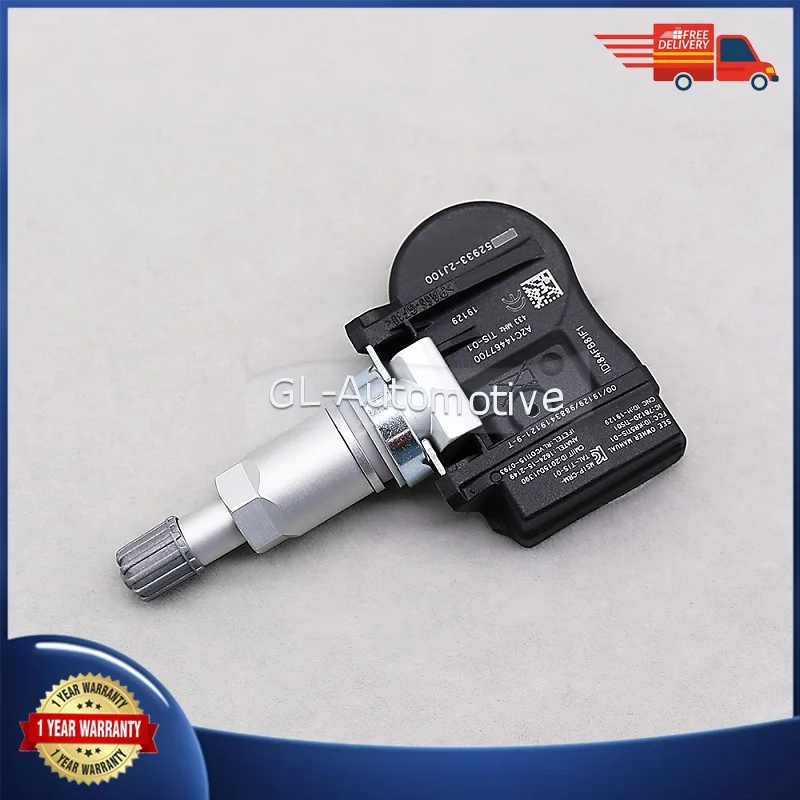 1/4PCS 433MHZ TPMS Tire Pressure Sensor For Hyundai Accent I30 ix20 ix55 Santa Fe Kia Rio Sorento 52933-2J100 52933-3N100