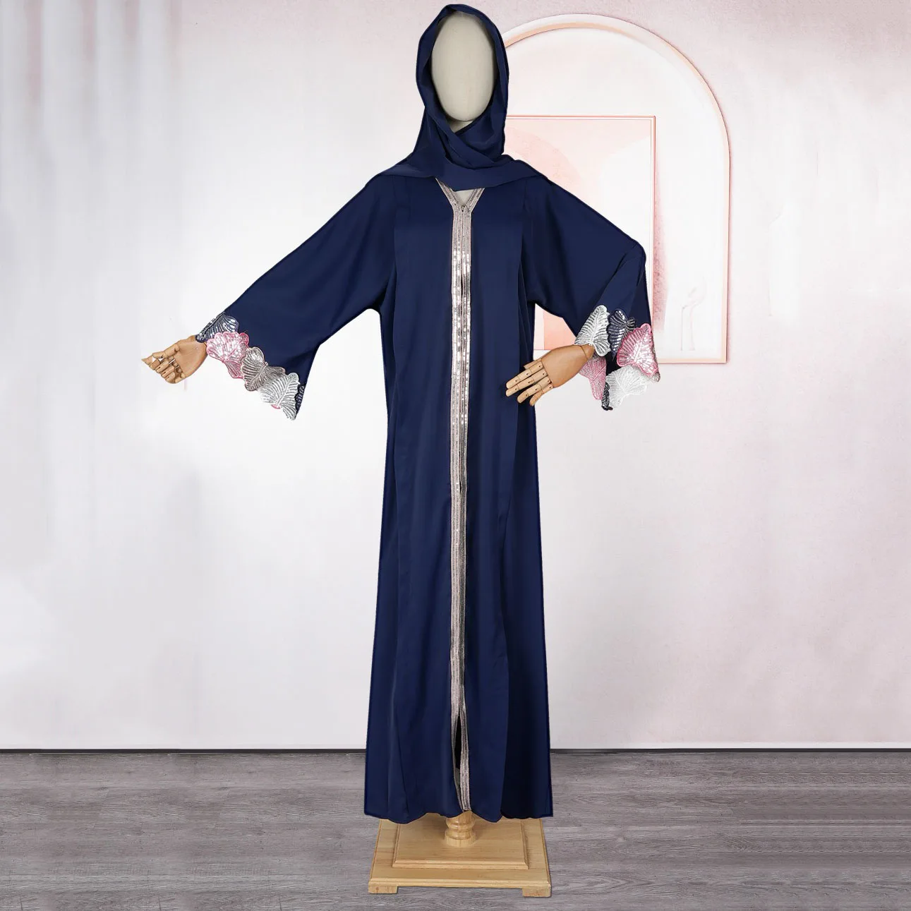 Elegant Abayas For Women Dubai African Muslim 2025 New Trends Dress Caftan Marocain Boubou Robe Djellaba Femme 2025 Wholesale