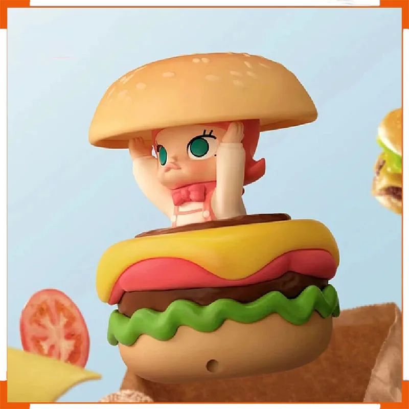 

Official Pop Molly People Who Love Bread Series Blind Box Handmade Cake Decorations Birthday Gift Collection