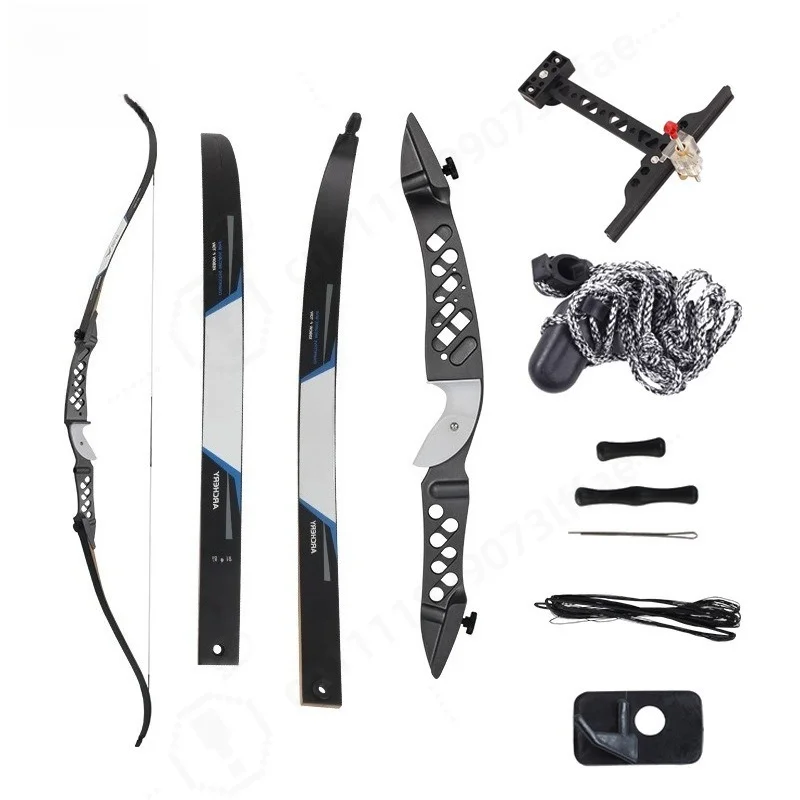68 Inch Takedown Recurve Bow 16‑38Lbs Draw Weight Archery Equipment For Outdoor Sport Target Shooting Training Practice