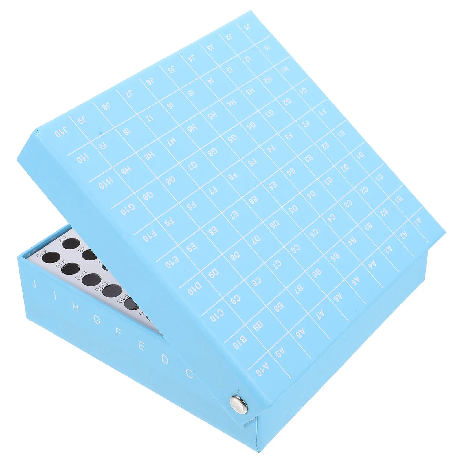 

Centrifuge Tube Storage Holder for Freezer Heavy Duty Lab Microcentrifuge Tube Box Ample Capacity Efficient Organization Quick