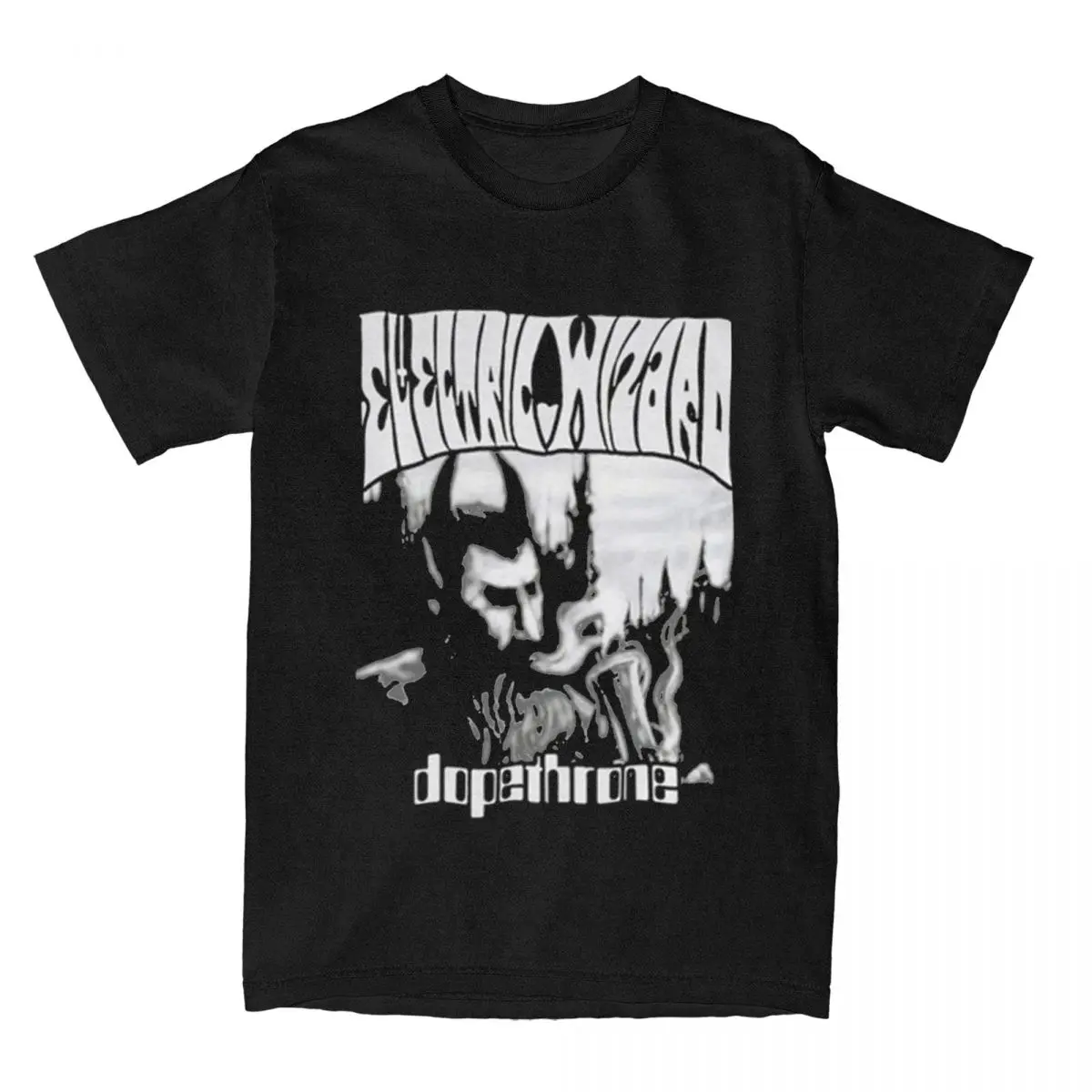 

Men Women Evil Smoke Electric Wizard Band Heavy Metal Music Shirt Merch Cotton T-shirt Clothing Novelty Tees New Arrival