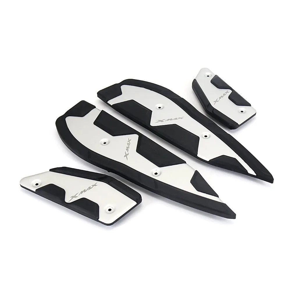 Repose-pieds pédale coussinets pour YAMAHA XMAX 125 250 300 400 X-MAX125 X-MAX250 X-MAX300 X-MAX400 moto repose-pieds Kit de planche de pied