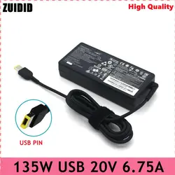 20V 6.135 Y520-15IKBA W USB dizüstü AC şarj dizüstü Lenovo Legion için Y520-15IKBM Y520-15IKBN Y530-15ICH Y730-15ICH Y7000P