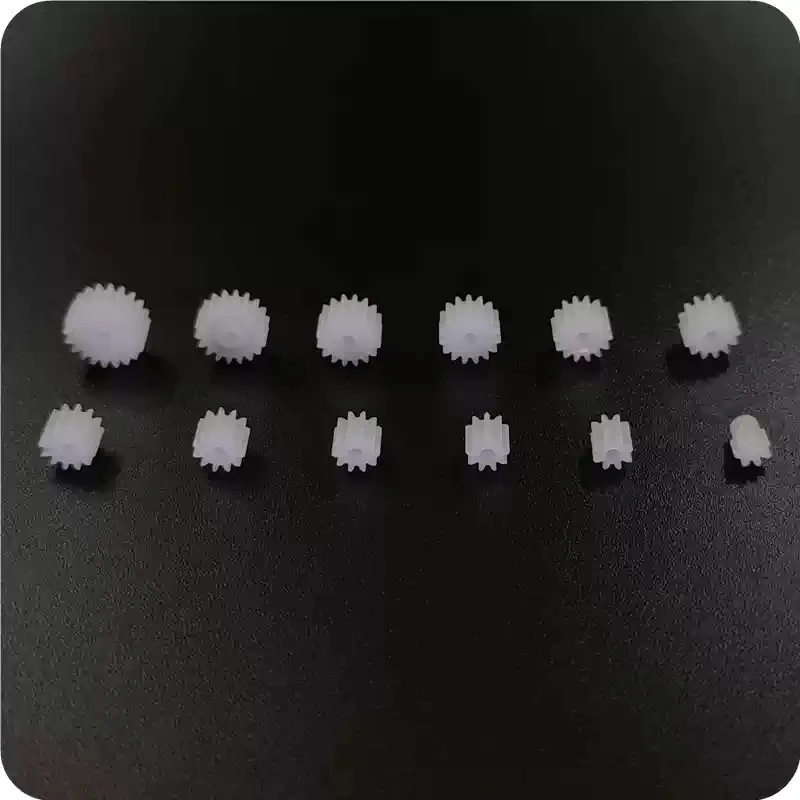0.5M Plastic Thin Gear 8/9/10/11/12/13/14/16/18/20 Teeth Tight For 2mm Shaft Motor Fitting Model Toy Accessories