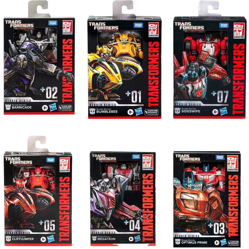 Transformers SS Hasbro Gamer Edition Spring Bumblebee Optimus Prime Latest Sale Deformable Hand Action Figures Model TOYS