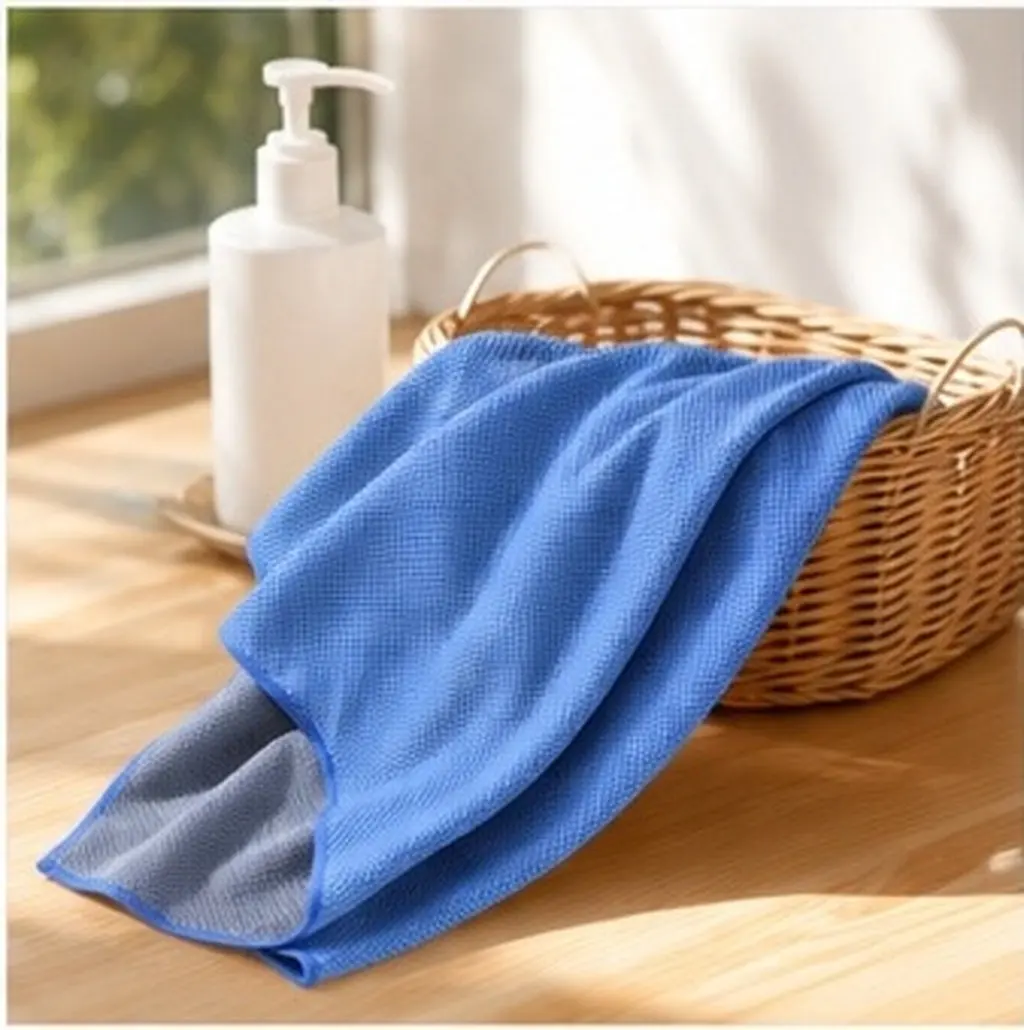 Cold Towel Blue Cooling Towel for Neck Outdoor Sports Multifunction Athletes Yoga Reusable Instant Cooling Effect