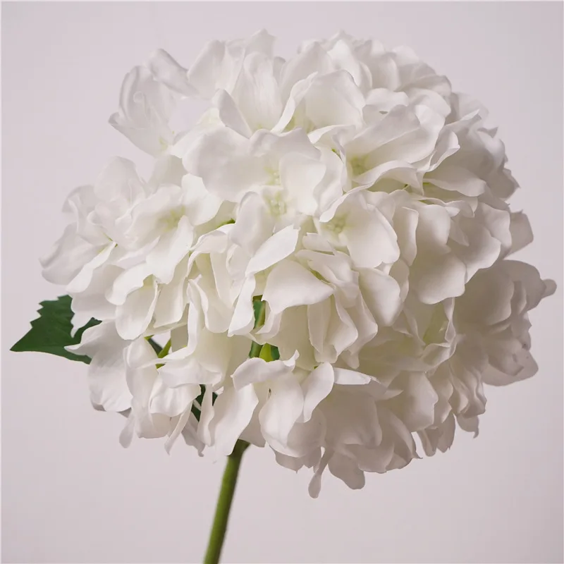 4 Stück/Set Feuchtigkeitsspendende Hortensienblumen, Echt Aussehende Künstliche Blumen für Hochzeitsdekoration, Brautstrauß, Party, Heim-Blumenarrangement – Detail 2