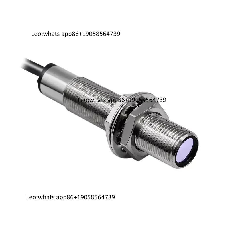 GLR-D15 High-Precision M12 Sensor Metal Thread Cylindrical Through-beam/Reflection Detection Small Objects NPN