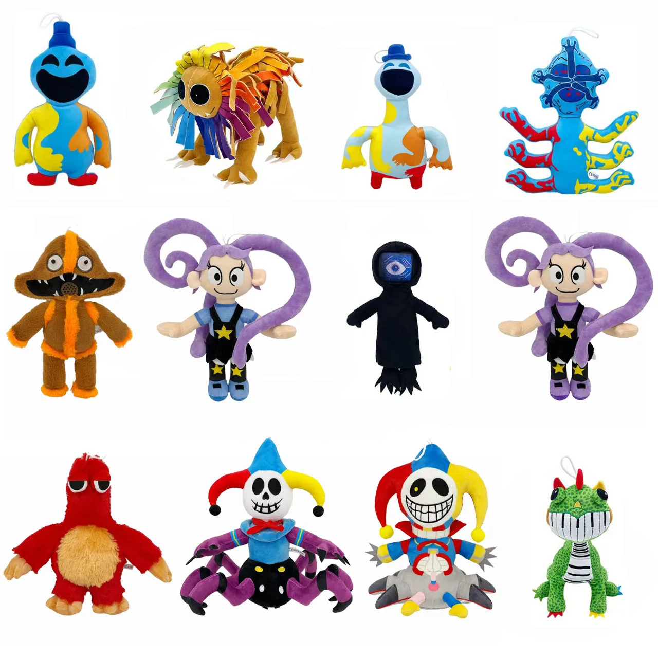 

Broken Things 5 Plush Toys Horror Huggy Wuggy Cham Chompkinson Monster Catnap Lily LoveBraids Prototype Giblet For BIrthday Gift