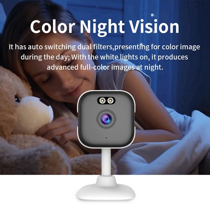 3CGRO-3MP Security Camera Dual Band 2.4G 5G WIFI IP Camera AI Humanoid Detection Home Security CCTV Baby Monitor