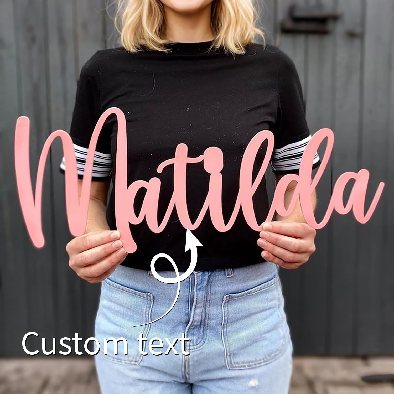 1pc Custom Personalized Name Sign,Customized Name,Alphabet Wall Decor,Colorful Graffiti,Home Bedroom Door Decor,