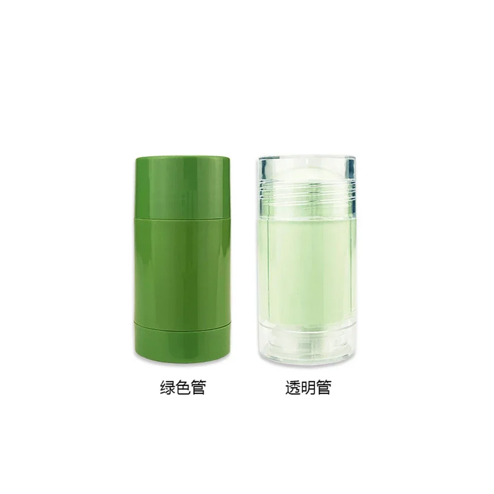 Private Label Solid Face Mask Custom Logo Deep Care Cleansing Stick Green Tea Essence Refreshing Oil Control Makeup Wholesale