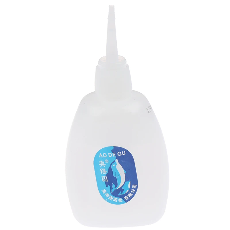 1 PC 50g 502 Super klej cyanoakrylanowy Klej błyskawiczny Silna przyczepność Szybka naprawa drewna Guma Skóra Ceramika Plastik itp.