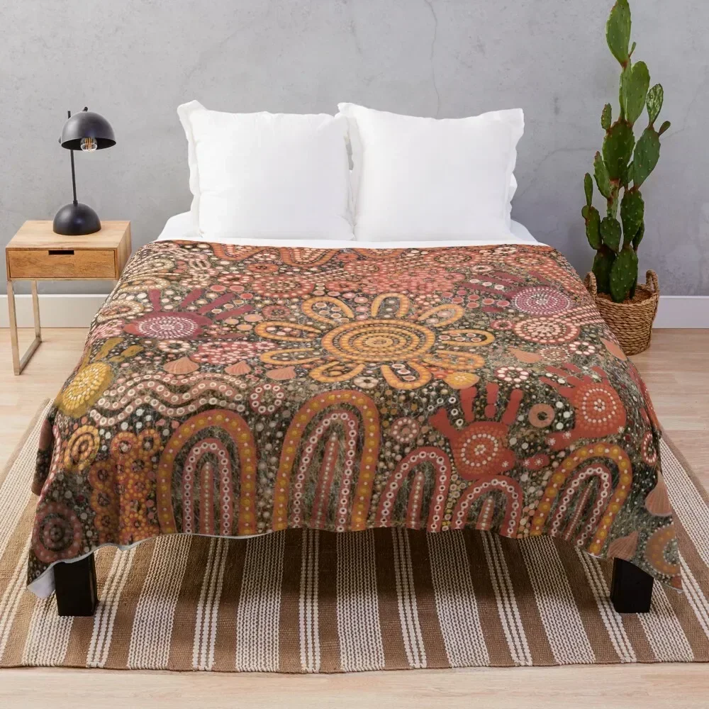Going for Cockles Throw Blanket Long Lasting Soft Plush Blanket for Daily Use