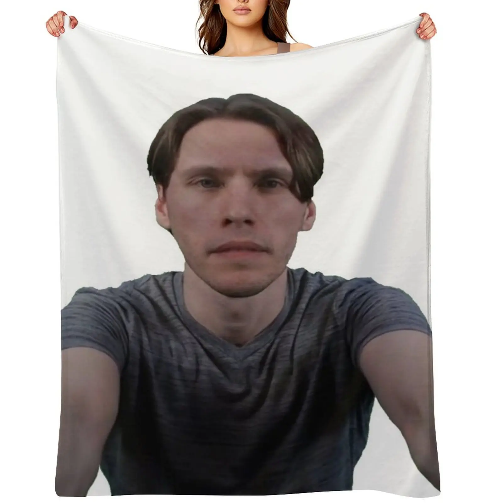 

jerma holds you Throw Blanket Blankets Sofas Of Decoration Plush Comforter sofa bed Blankets