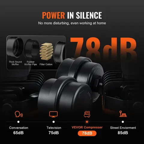 10 best sales oljefri kompressor - №1