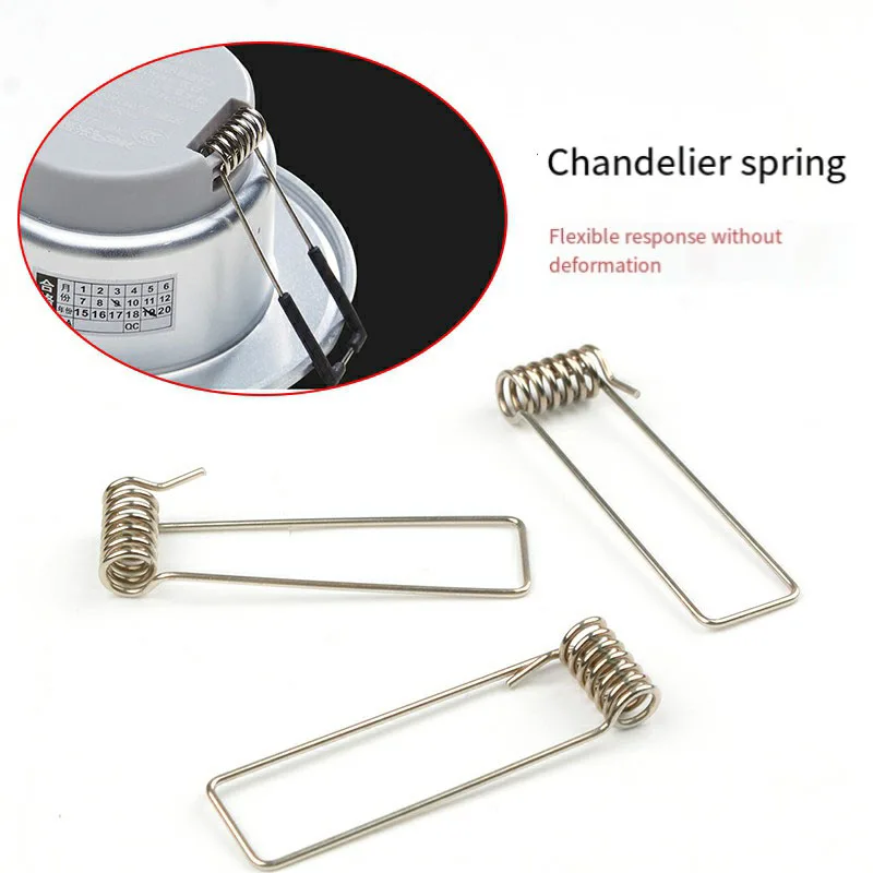 

Spring Clip Retaining Clips for LED Downlight Ceiling Light Spot Light Panel Light Spring Clips Lamp Fixing Accessories