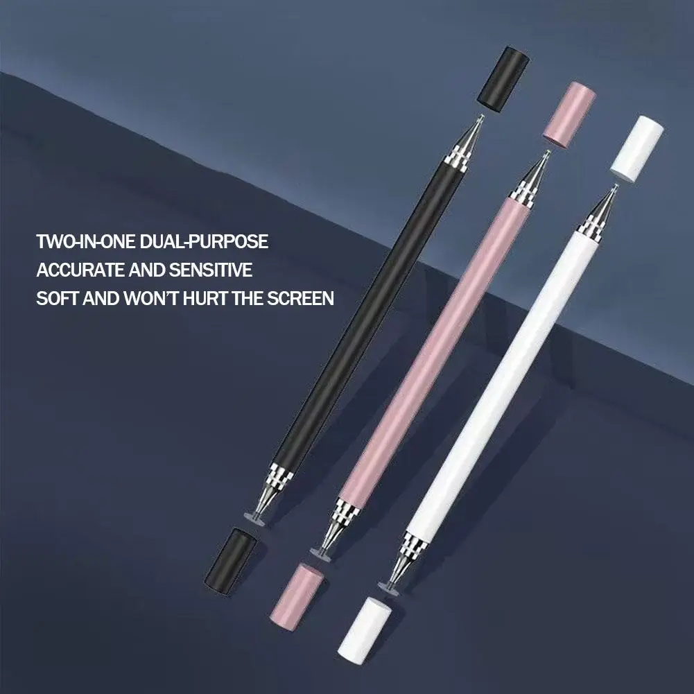 Dual-Use 2-In-1 Touchscreen Pen Universeel Voor Android/Ios/Windows Capacitieve Pen Stylus Pen Voor Huawei Hoge Precisie T0d6