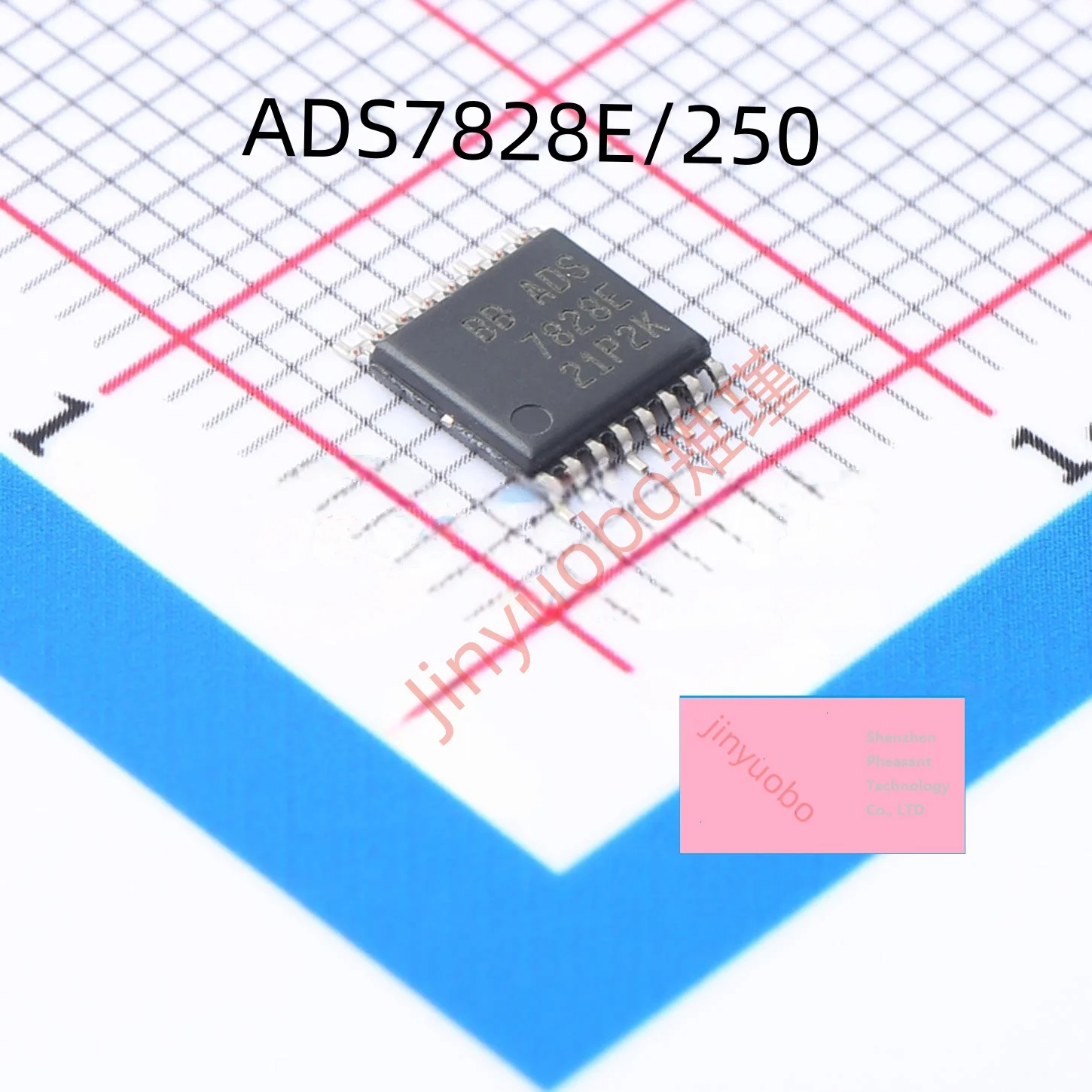 1PCS ADS7828E/250 A… - image