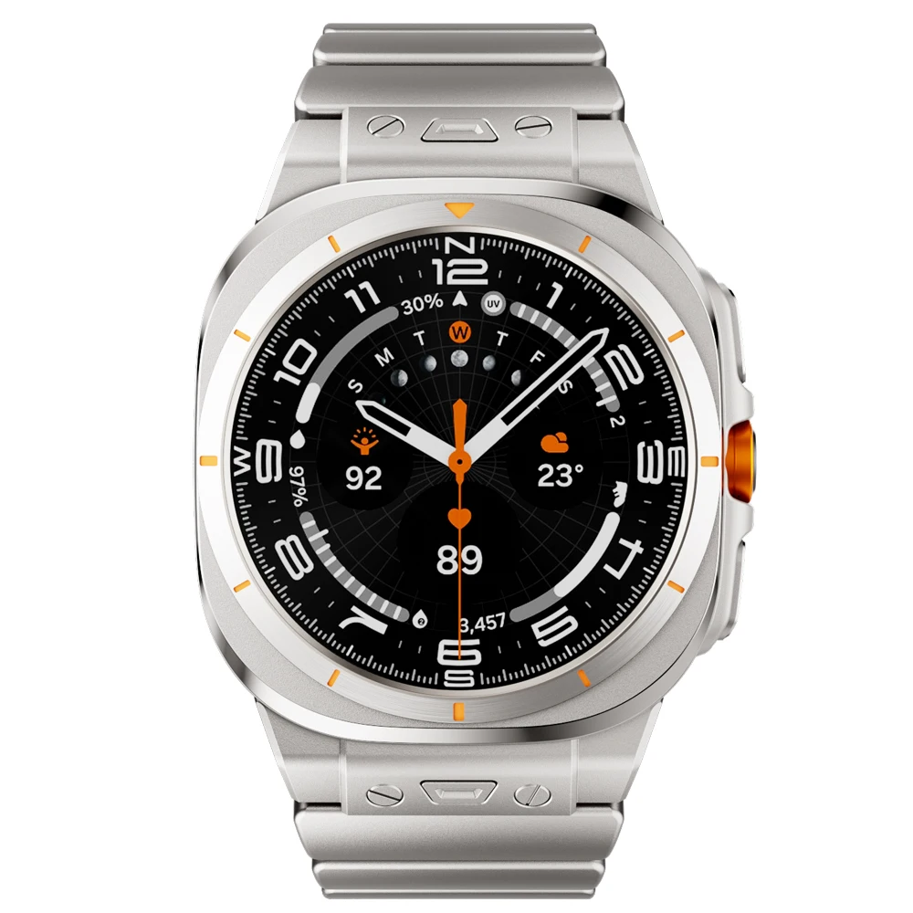 الفولاذ المقاوم للصدأ حزام الساعات لساعة سامسونج جالاكسي الترا 2025 47 مللي متر حزام معدني فاخر ساعة جالاكسي الترا 47 مللي متر الفرقة اكسسوارات #3