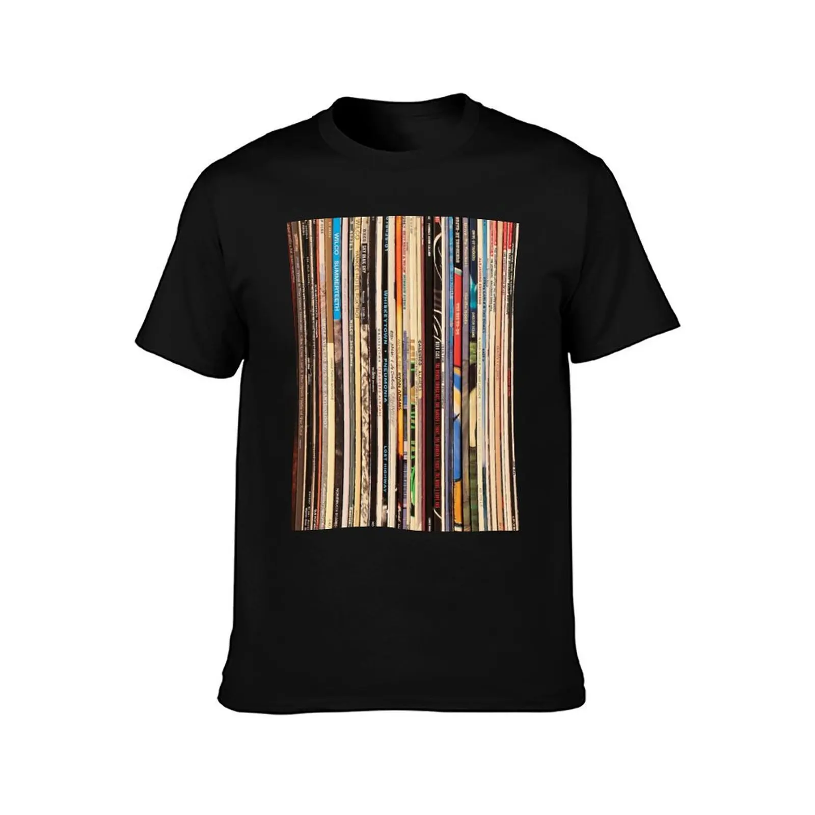 Vinyl Records Alt-Country T-Shirt Relaxed Casual Short Sleeve Tee T-Shirt