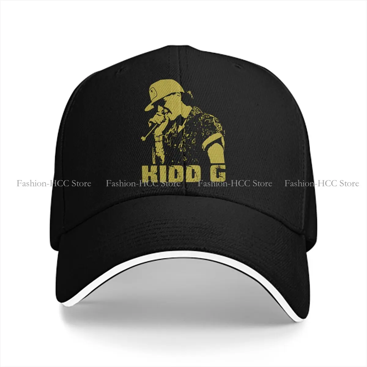 Pure Color Dad Hats Kidd G Singer Illustration Hat Sun Visor Baseball Caps Hey Riddle Riddle Peaked Cap