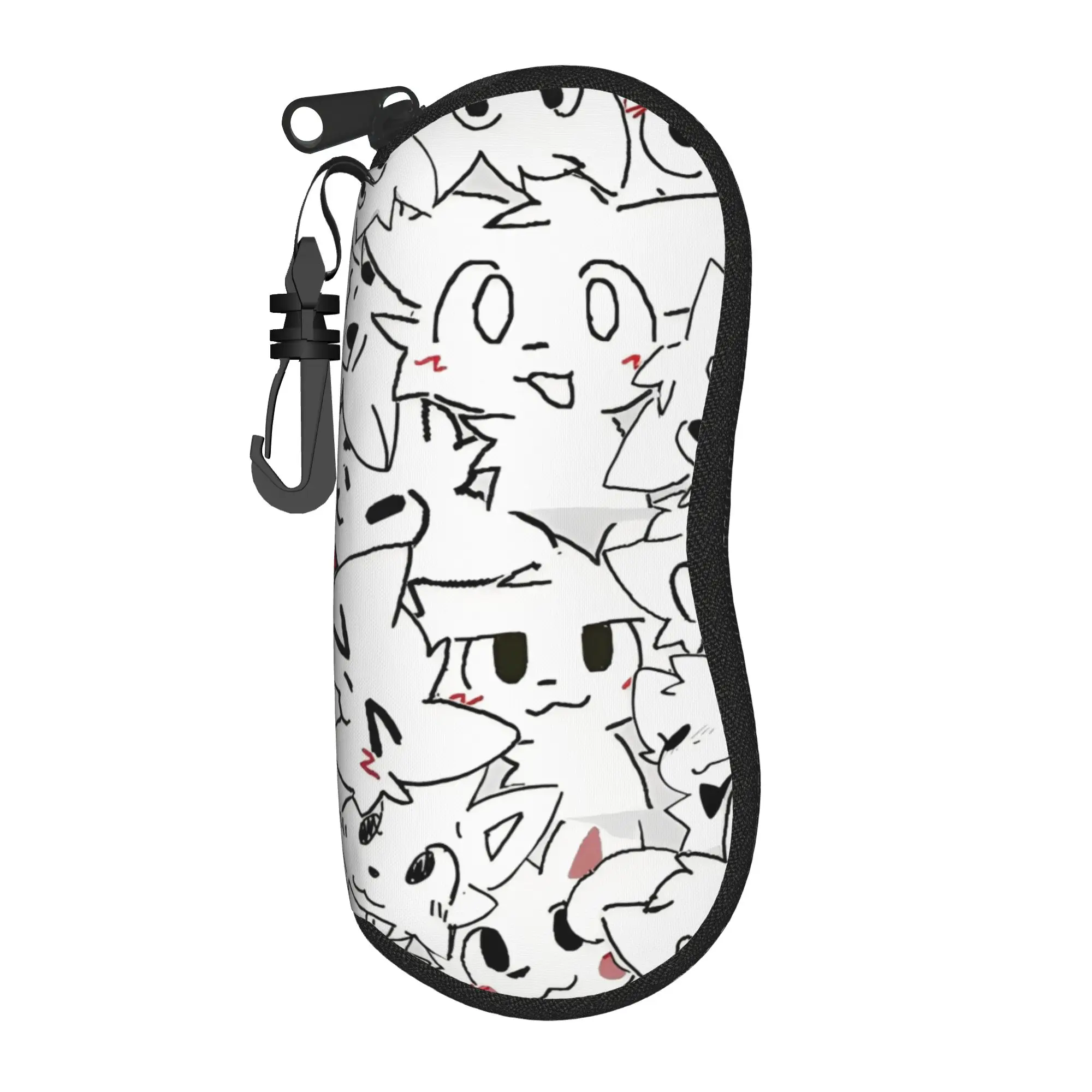 Boykisser Silly Cat Accessories Glasses Case for Women Men Waterproof Accessories  Eyewear Box Gift Eyeglasses Box