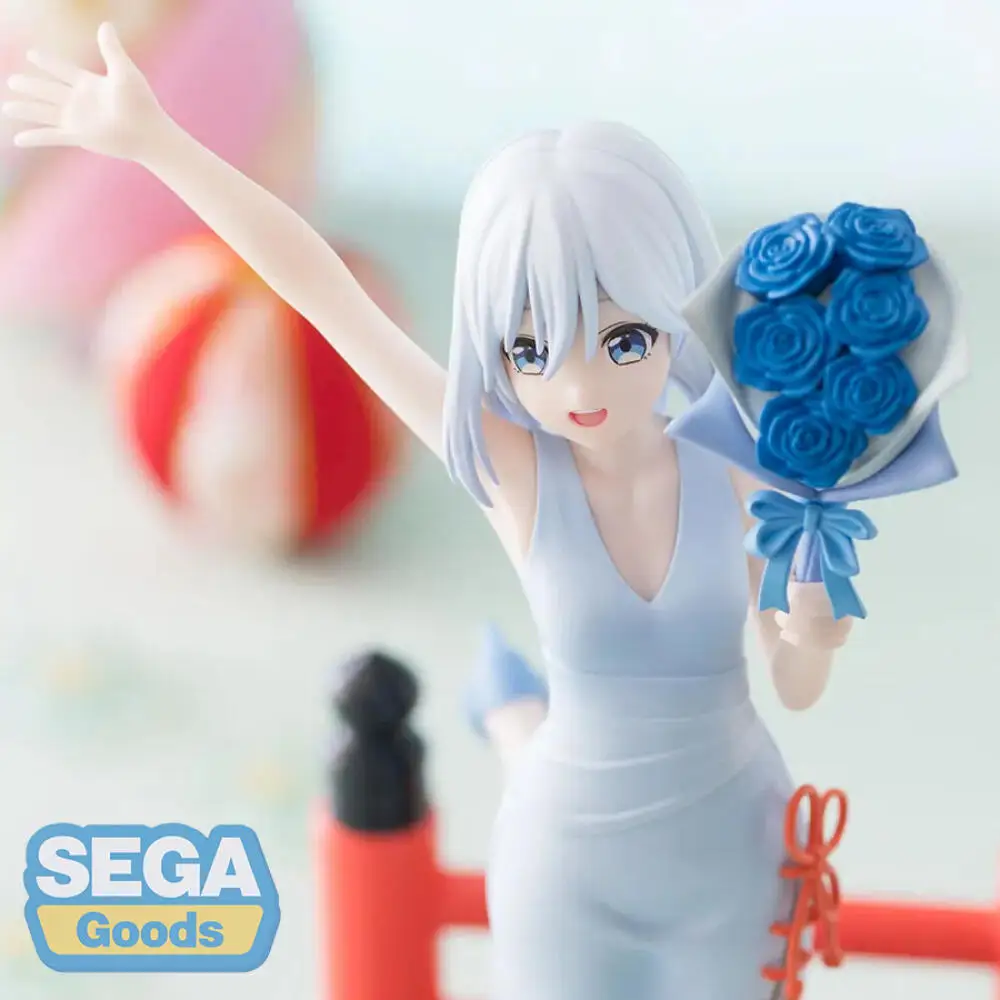 

18CM SEGA Luminasta Tying The Knot with An Amagami Sister Amagami Asahi Standing Posture Desktop Landscape Model Birthday Gift