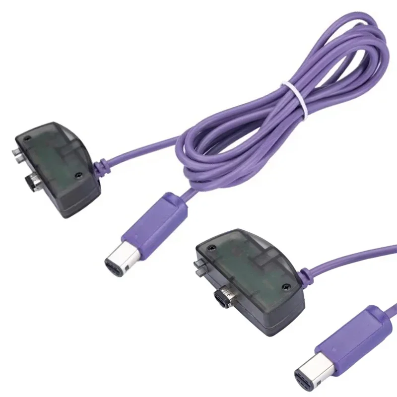 For GBA Link Cable Game Boy Advance Video for Nintendo Gamecube NGC Link Connection Adapter Cords Data Cord Accessories