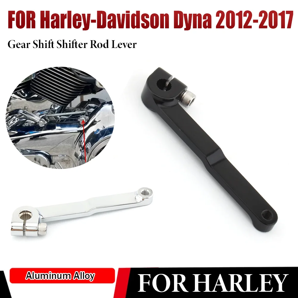 

For Harley Davidson Dyna Fat Bob FXDF Wide Glide FXDWG Bob Dark Custom FXDF 2012-2017 Motorcycle Gear Shift Shifter Rod Lever