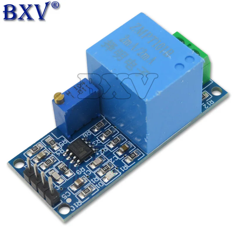 Igmopnrq ZMPT101B Modul Transformator Tegangan Sensor Tegangan Output AC UNTUK Arduino Mega 2mA BXV