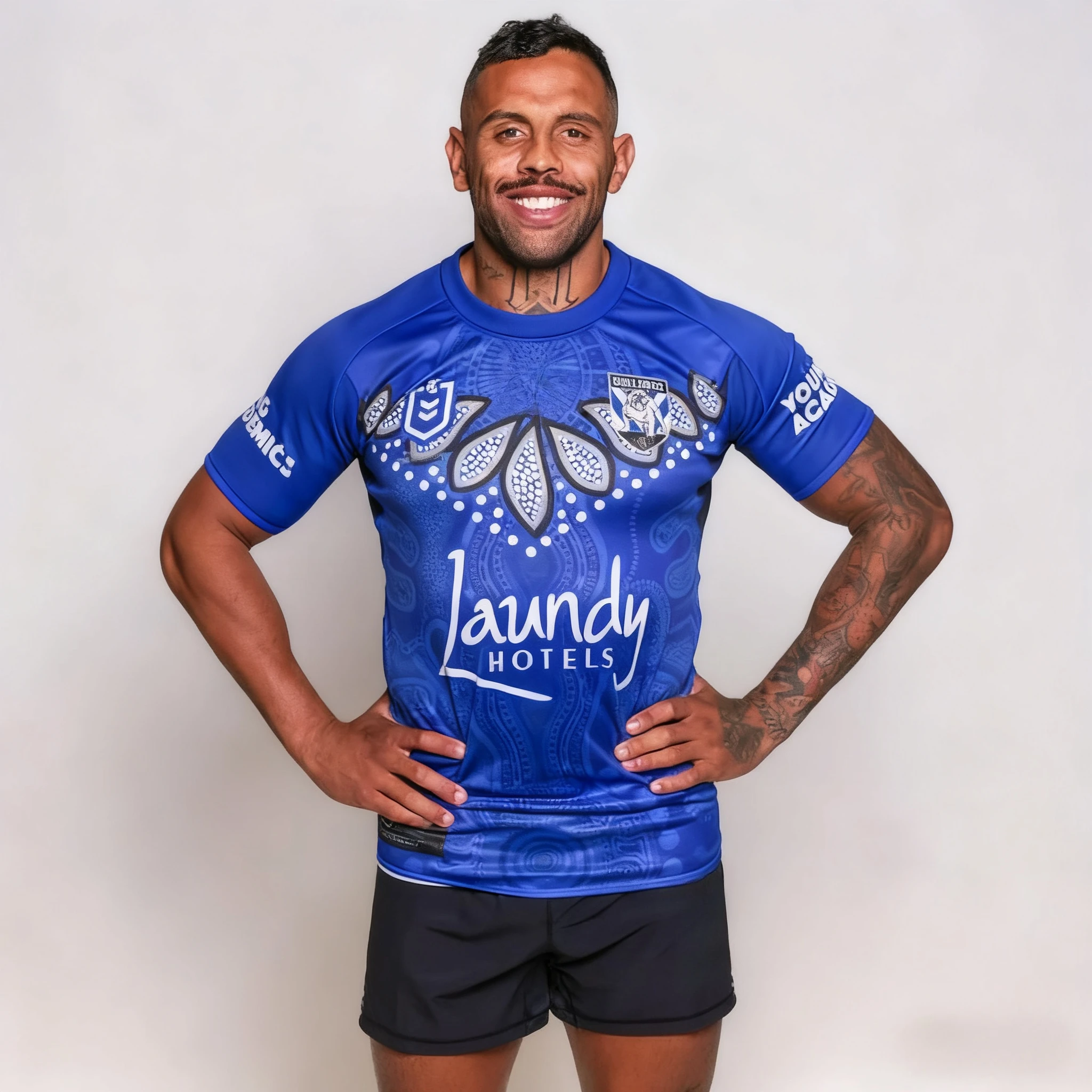 Summer Men's Bestseller Canterbury-Bankstown Bulldogs Rugby Training T-shirt, A Breathable Sports Top for Both Men and Women