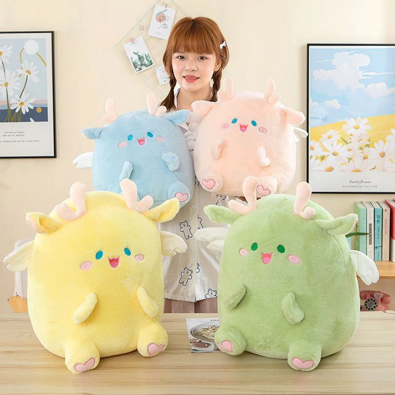 かわいいぬいぐるみ太ったドゥエンドラゴン人形寝ている女の子人形癒しの祭り誕生日プレゼント