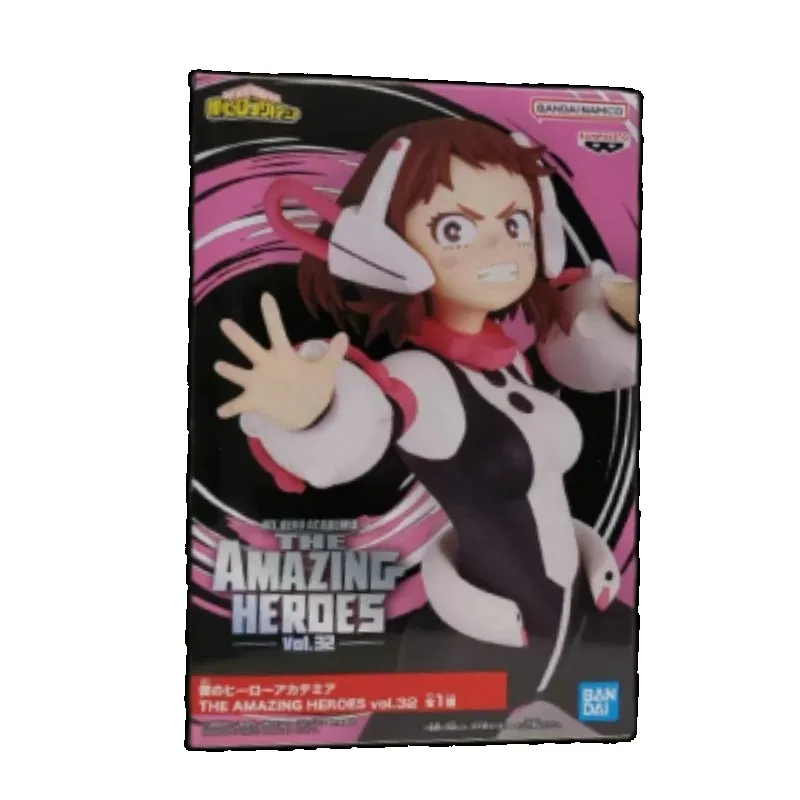 Bandai Genuine My Hero Academia Anime Figure TAH 32 OCHACO URARAKAAction Figure Toys for Kids Christmas Gift Collectible Model