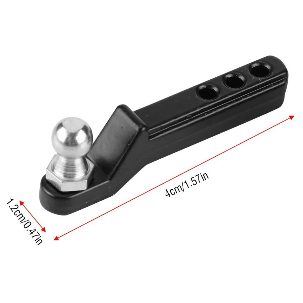 Hak holowniczy samochodowy RC, metalowy hak holowniczy do zdalnego sterowania TRX-4 osiowy Scx10 D90 części modelu przyczepy