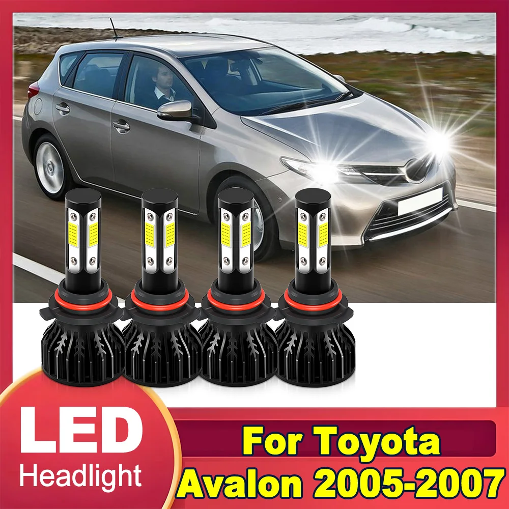 

Car LED Headlight 6000K COB Chip 40000LM High Low Beam Headlamp Super Bright For Toyota Avalon 2005-2007 Car Light Plug and Play