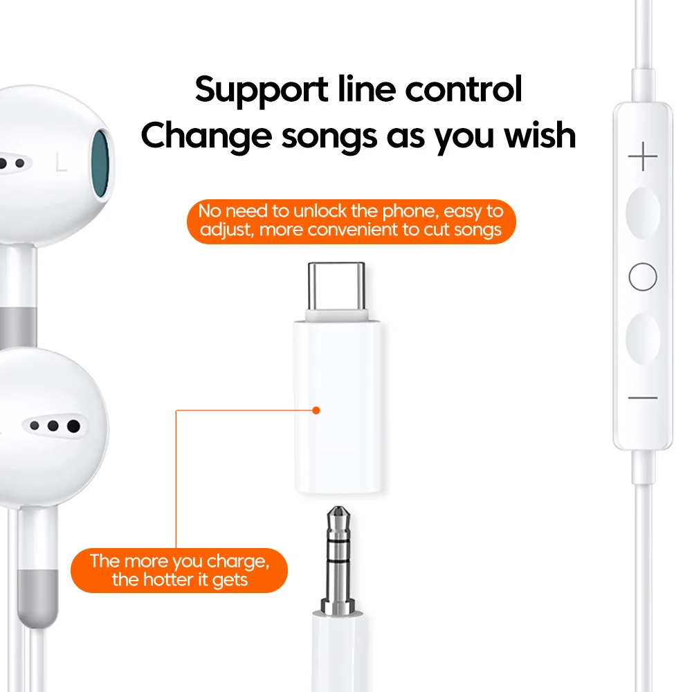 3.5mm to type-c digital audio adapter External sound card USB support charging music call for iphone Samsung compatible computer