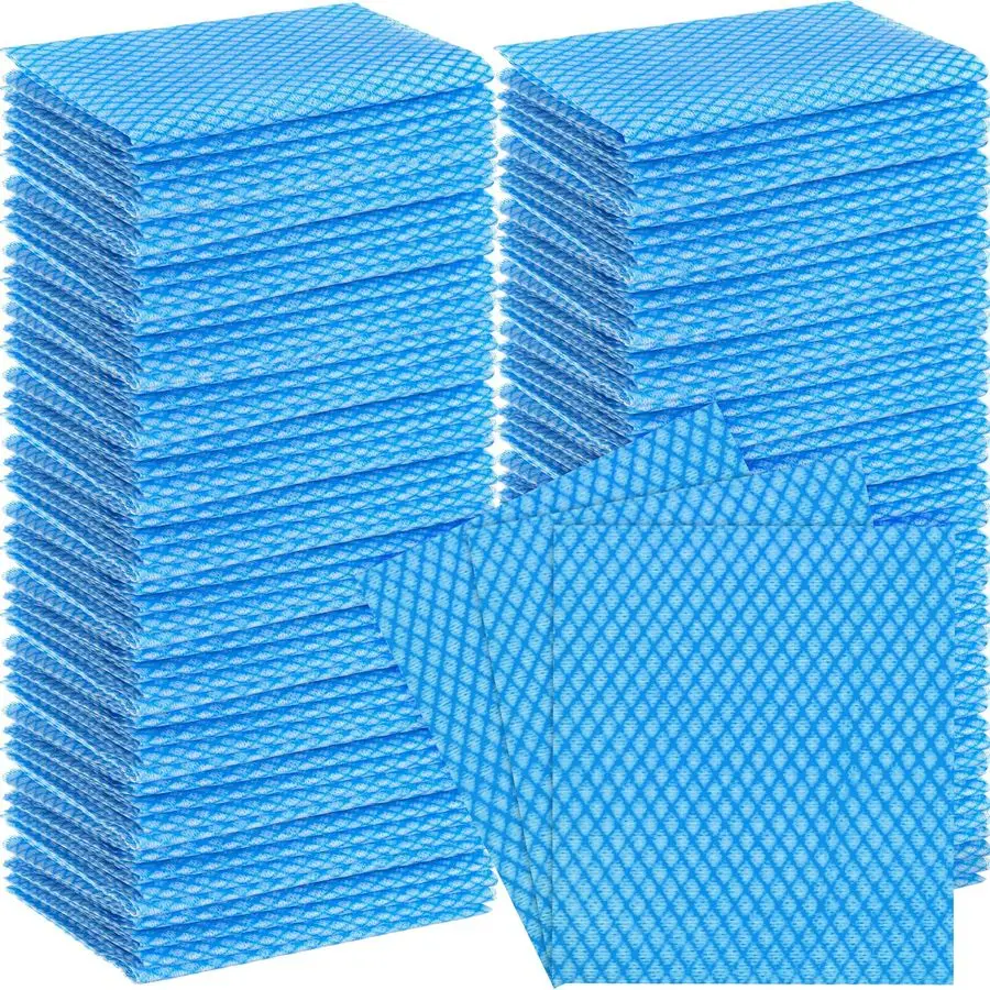 

300 Pcs Disposable Dish Cloths for Kitchen Disposable Cleaning Cloth and Towels Handy Cleaning Wipes Disposable Rags for Kitchen