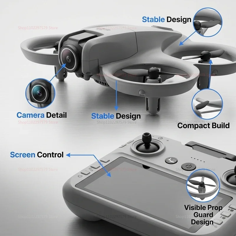 Drone GT3 MAX GPS 8K Aerial HD - Xiaomi Kids Toys ulasan dan harga