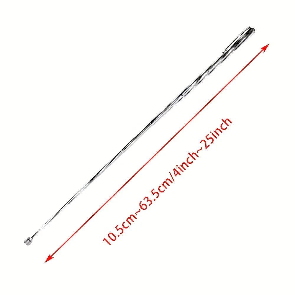 1.5Ib Retractable magnetic pickup without light Auto repair tool Metal pickup rod